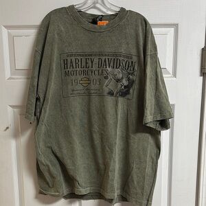 Harley-Davidson Olive Graphic Tee